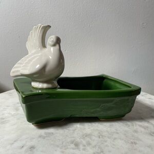 Vintage USA Pottery Dove Planter